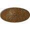 Ekena Millwork Madrid Ceiling Medallion, Hand-Painted Smokey Topaz Crackle, 24 3/4"W x 12 1/2"H x 1 3/4"P CM24X12MASTC - alternate 1